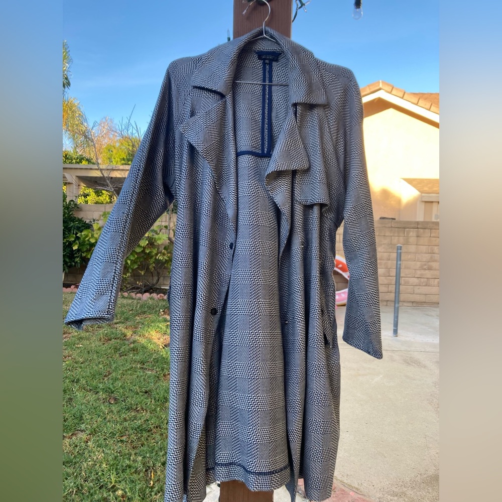 Navy Blue Top Shop Women’s US size 10 overcoat